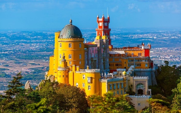 Pena Palace in Portugal - Portugal, Castle