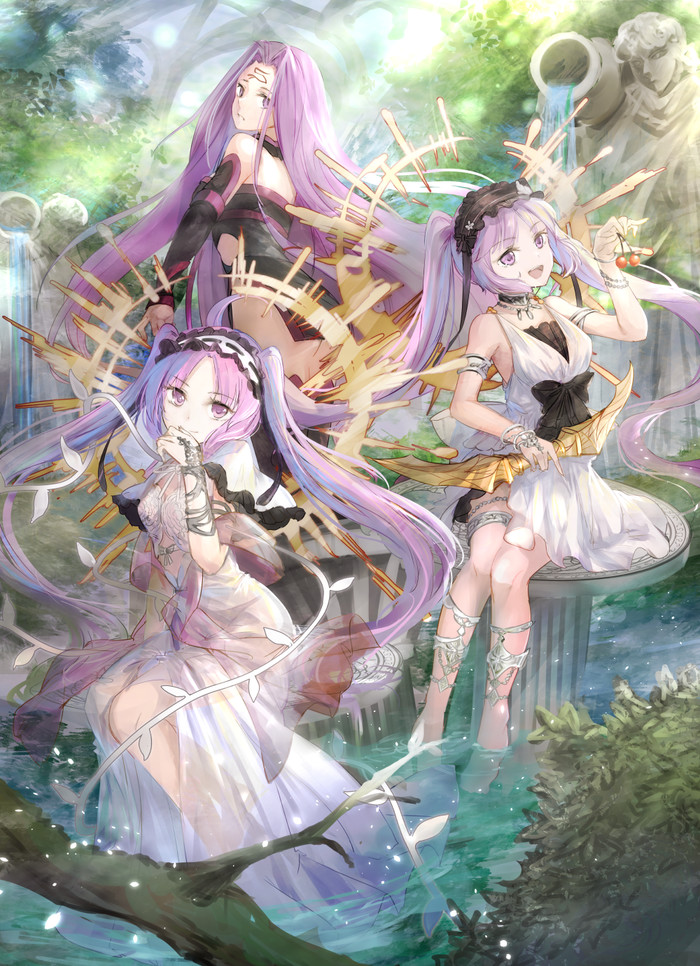 Sisters of the Gorgon - Anime, Anime art, Fate Hollow Ataraxia, Euryale, , Rider, Medusa Gorgon