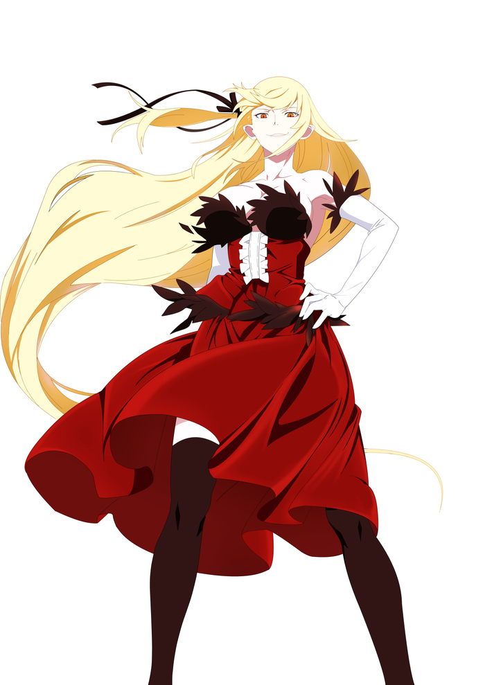 Proud Vampire - Anime, Anime art, Monogatari series, Kiss-Shot Acerola-orion Heart-under-blade