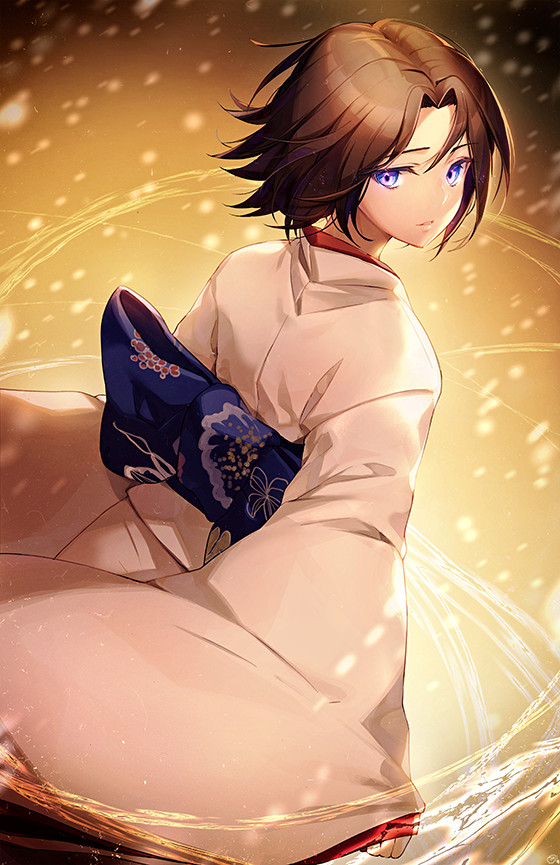 Art by Nagu - Anime, Anime art, Kara no kyoukai, Fate, Fate grand order, Ryougi shiki