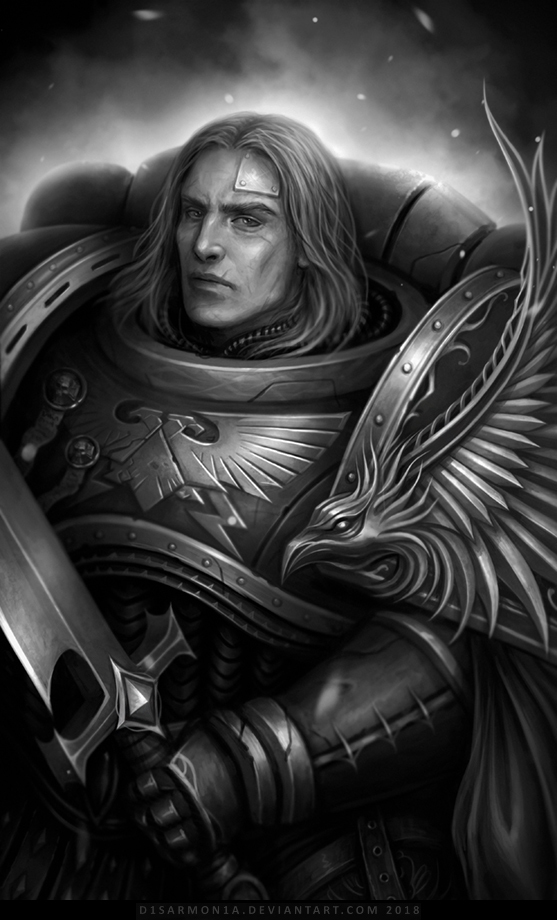 D1sarmon1a - Warhammer 40k, Wh Art, Space Marine, D1sarmon1a, Longpost