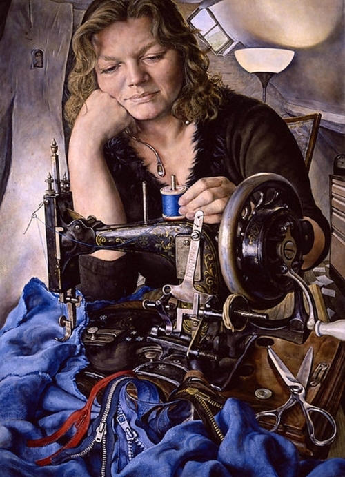 Seamstress - , Painting