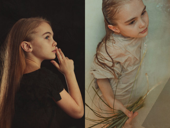 "Тайгета" Портрет, диптих, фотография, длиннопост