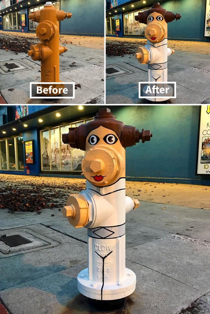 cutest fire hydrant - Hydrant, Star Wars, Princess Leia, Imagination