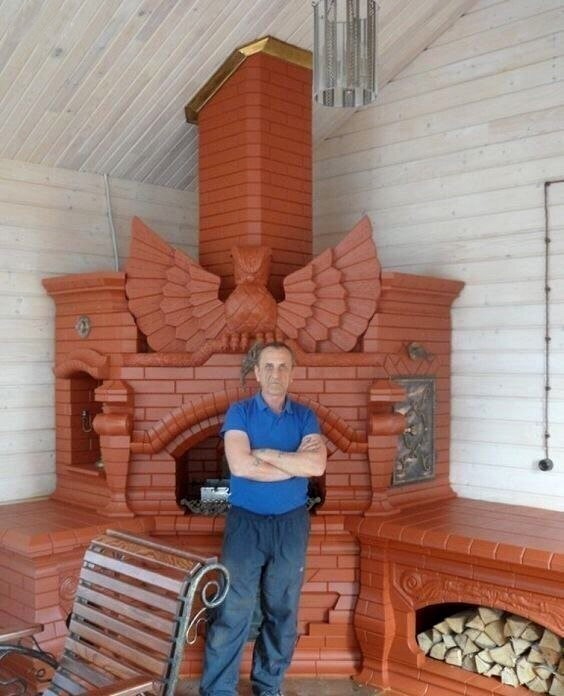 Uncle tried - Grandfather, Master, Fireplace