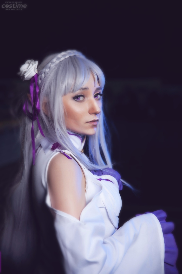 Emilia cosplay - My, Emilia, , Re: Zero Kara, Cosplay, , , Longpost