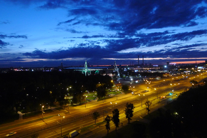 It's like the city is sleeping... - My, Moscow, Cherkizon, Cherkizovsky Market