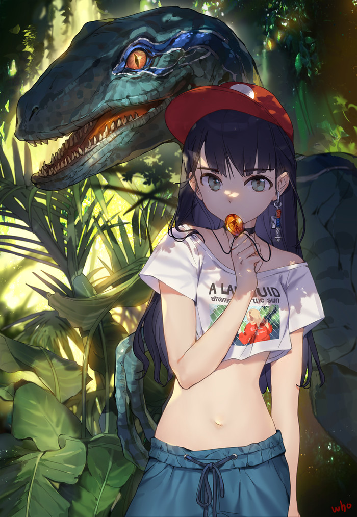 Jurassic park - Anime art, Anime original, Anime