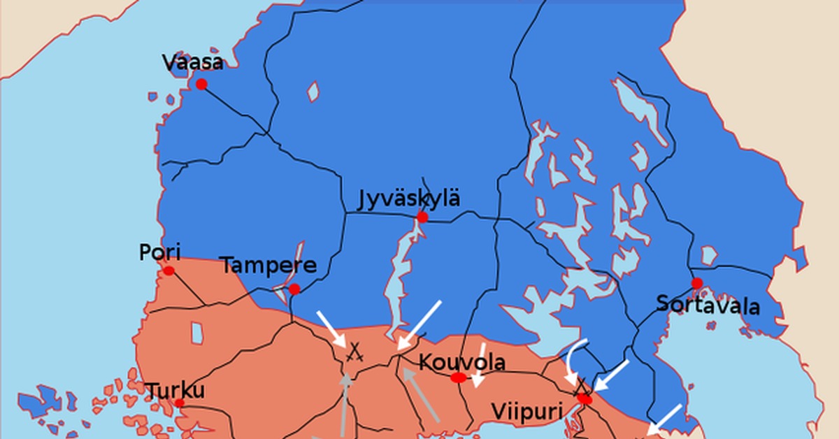 Карта финляндии до 1917 года карта