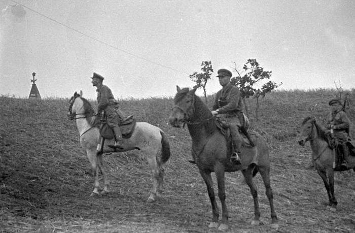 Scouts-observers of the cavalry of the Red Army and the troops of the NKVD 1936-1941. - My, Form of the Red Army, , A uniform, History of the USSR, Longpost, NKVD