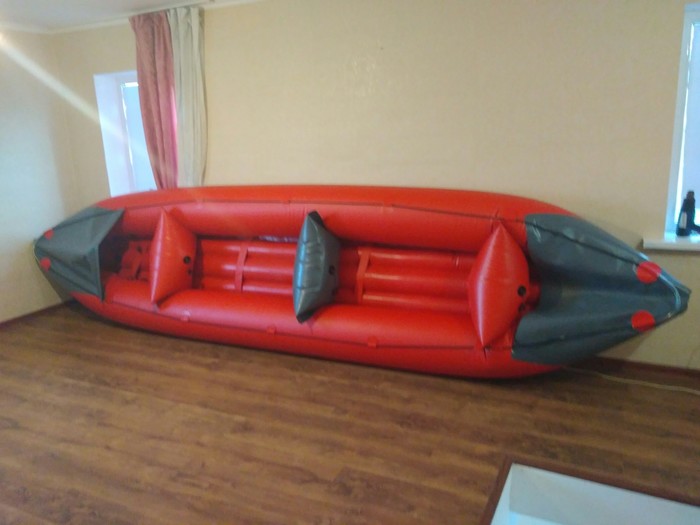 DIY PVC boat - My, A boat, With your own hands, Longpost