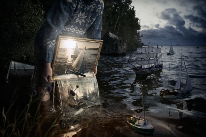 A touch of surrealism by Swedish photographer Erik Johansson - The photo, Art, , Longpost