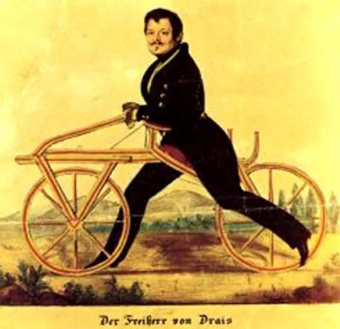 Inventor of the bicycle - Inventions, A bike, Trolley, Text, Longpost