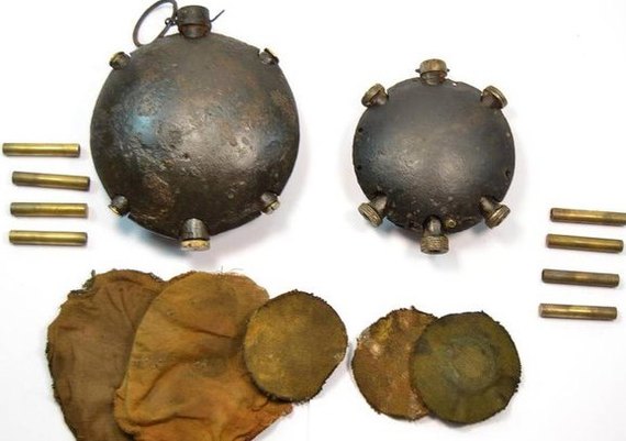 Unusual disc grenades - Weapon, Grenades, , World War I, Longpost, Hand grenade