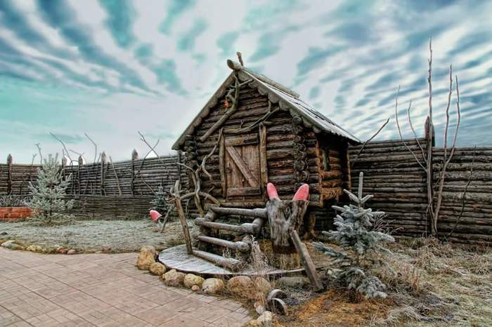 Far Far Away Kingdom in the village of Vasilevo, Yaroslavl region. Story! - The Three-Ninth Kingdom, Yaroslavskaya oblast, Story, A hut on chicken legs, Pereslavl-Zalessky, Longpost