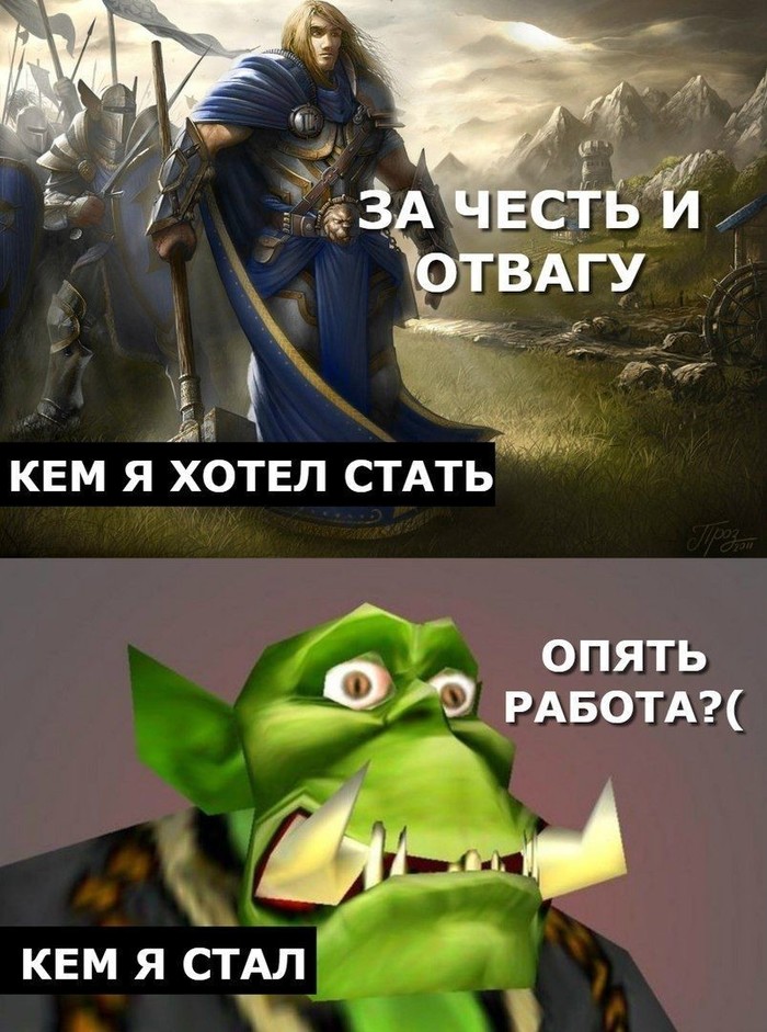 Expectation is reality - Warcraft, World of warcraft, Expectation and reality