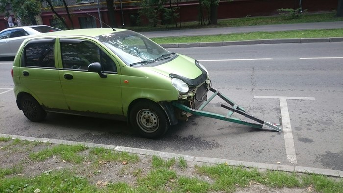 Когда нужен прицеп - Моё, Matiz, Прицеп, Daewoo matiz