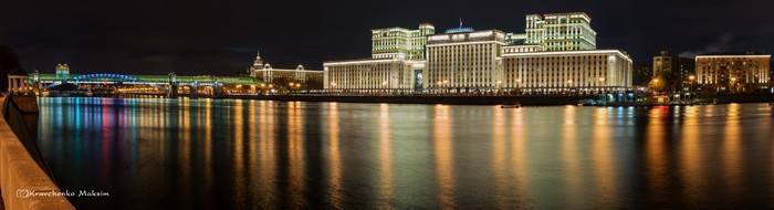 night panorama - My, Photographer, Kravchenko, Maksim, Moscow