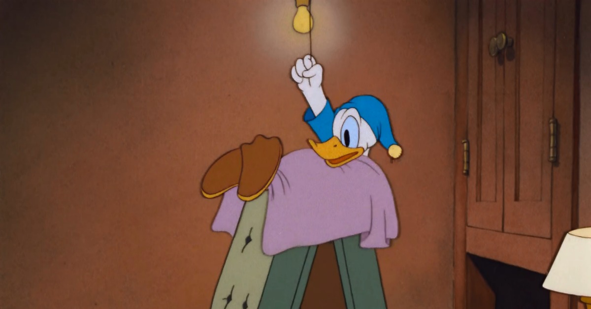 Donald Duck - Early To Bed в реальной жизни, или как я из-за кровати чуть л...
