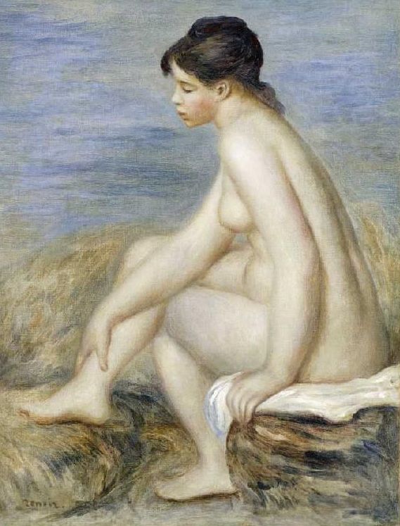 Nude in painting: Pierre-Auguste Renoir, part 2 - NSFW, Painting, Painting, A selection, Renoir, Longpost, Nudity