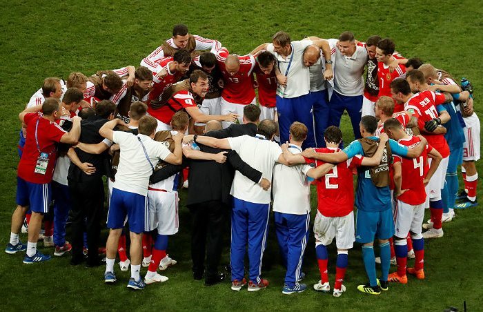 Russian national team - Football, Russian team, Croatia, Russia, 2018 FIFA World Cup, Soccer World Cup, A. A. Akinfeev, Igor Akinfeev