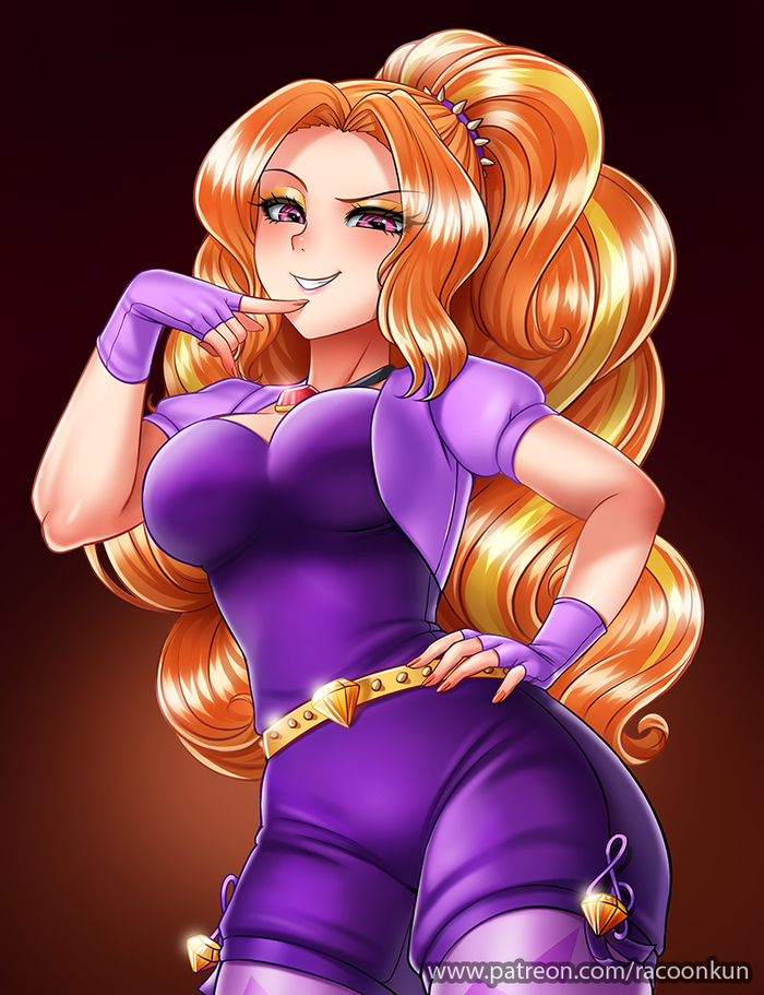 Adagio dazzle - My little pony, Equestria girls, Adagio dazzle, Racoonkun