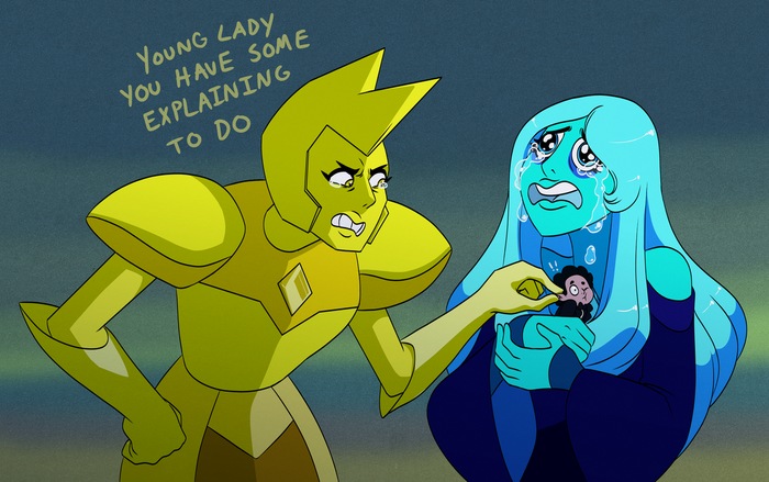 - ,   ! Steven Universe, Yellow Diamond, Blue Diamond, , , 