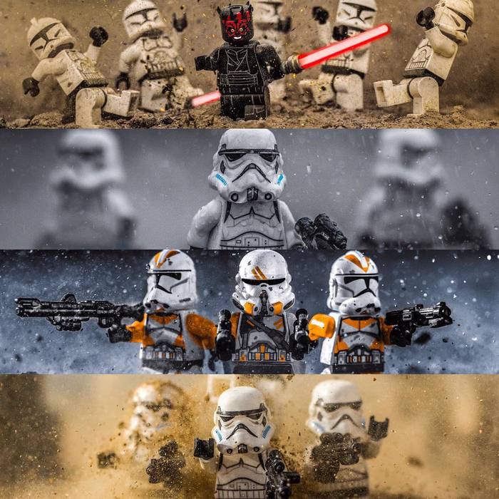 LEGO can be epic too! - Art, The photo, Photo in, Lego, Lego star wars, Longpost