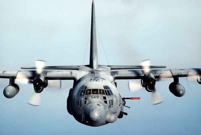 Lockheed AC-130 - , Airplane, Video, Support, Longpost
