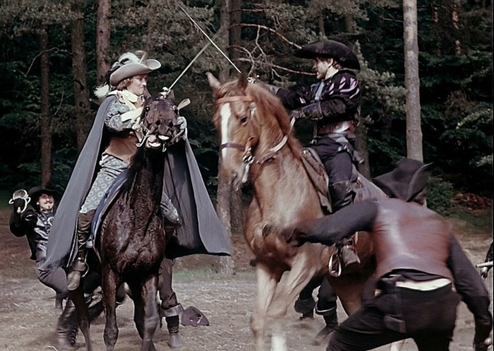 How was the filming of D'Artagnan and the Three Musketeers. - From the network, Three Musketeers, How it was, Movies, Longpost