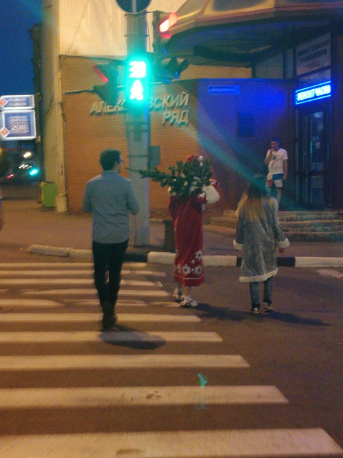 It was the 42nd day of summer - New Year, Nizhny Novgorod, July, , Snow Maiden, Father Frost