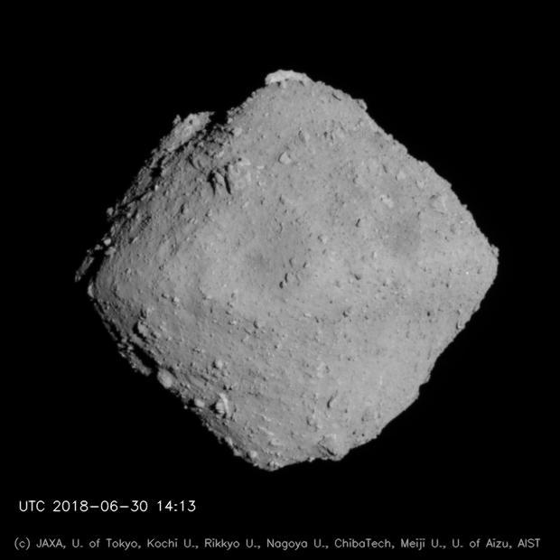 New images of asteroid Ryugu released - Published, New, Images, Asteroid, Ryugu, GIF, Longpost