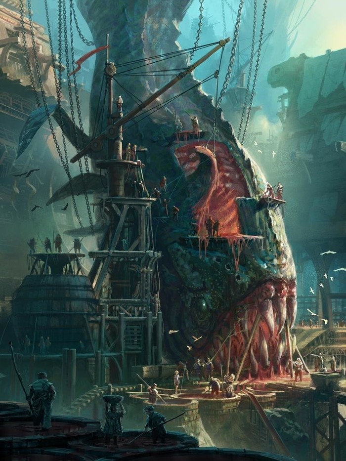 Carcass - Art, Images, Whaler, Leviathan