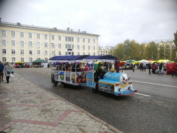 In Syktyvkar, the traffic police fined the driver of a children's train - Curiosity, Traffic police, Komi, Syktyvkar, Idiocy