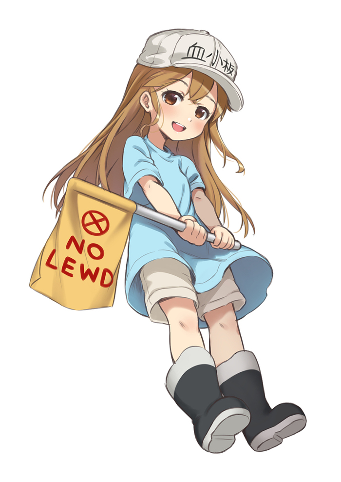 Anime Art by  piano-alice - Anime art, Anime, Hataraku Saibou, Platelet, , Loli