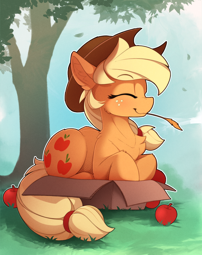    My Little Pony, Ponyart, Applejack, Yakovlev-vad