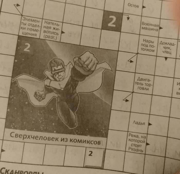 What is this superhero? - My, Crossword, Marvel, Dc comics