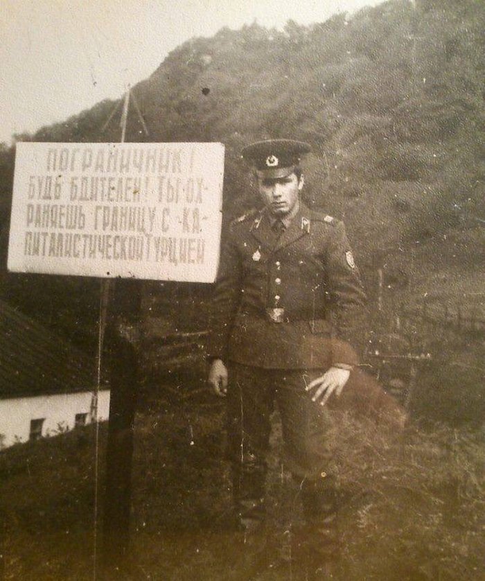 Old photo - Border guards, Old photo, Black and white photo, Army