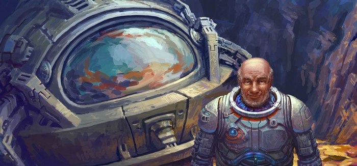 Cosmofuturism - , Igor Savin, Science fiction, Art, Longpost