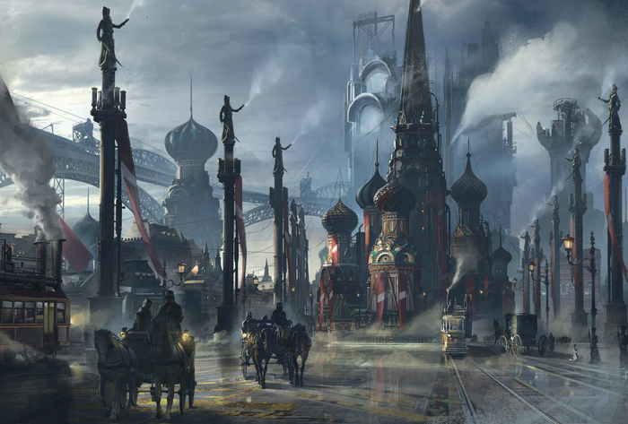 The Red Square. - the Red Square, Russia, Art, Concept, Digital