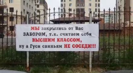Geese are not neighbors to pigs - Poster, Arrogance, Images, Kazakhstan
