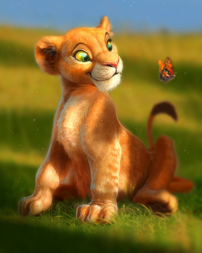 Nala - Art, The lion king, Nala, Realism, a lion, Aaron Blaise