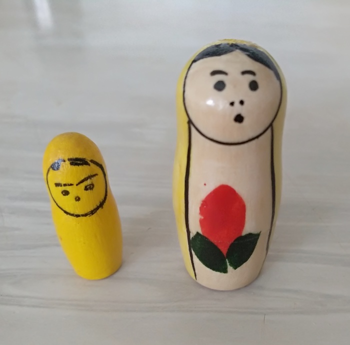 Matryoshkas are no longer the same ... - My, My, Matryoshka