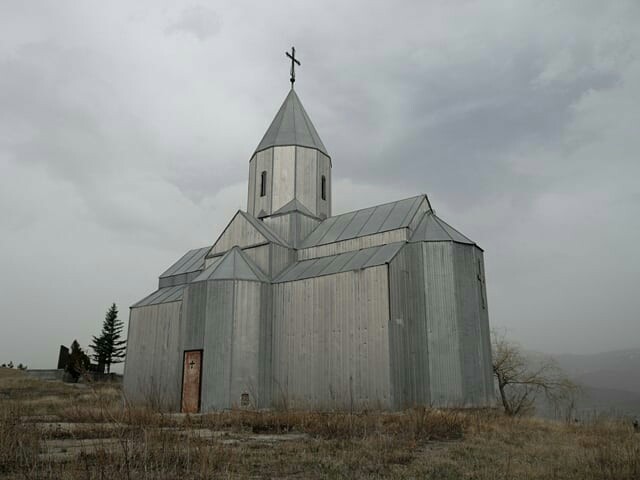 Metal church. Spitak, Armenia. - My, Spitak, Church, , Earthquake, To be remembered, Longpost, Temple, Armenia