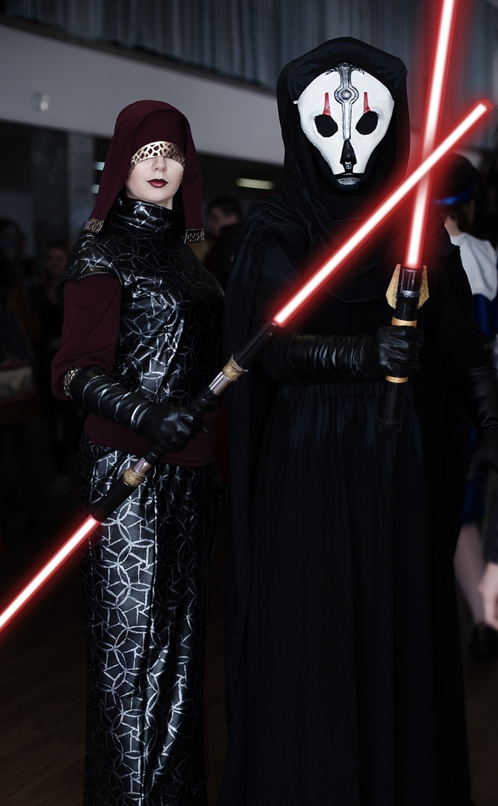 Star Wars: Knights of the Old Republic II  The Sith Lords Cosplayers:Mister :D and Silver Bullet  , , Star Wars, Darthnihilus, Visasmarr, Nihilus, Sithlords, 