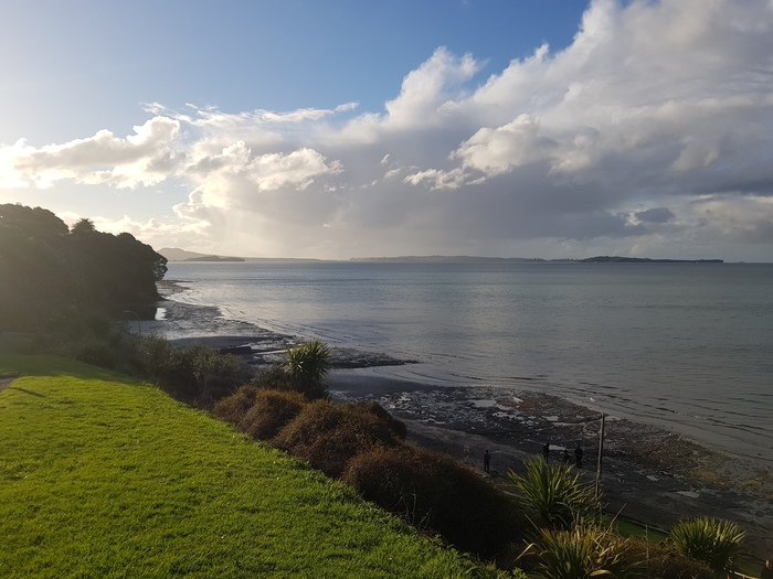 Winter in New Zealand - My, New Zealand, Ocean, Nature, Sunset, The photo