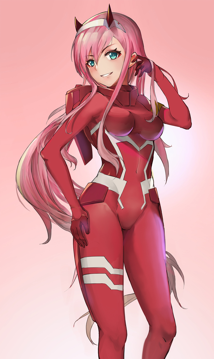Zero Two Zero Two, Darling in the Franxx, Anime Art, , 