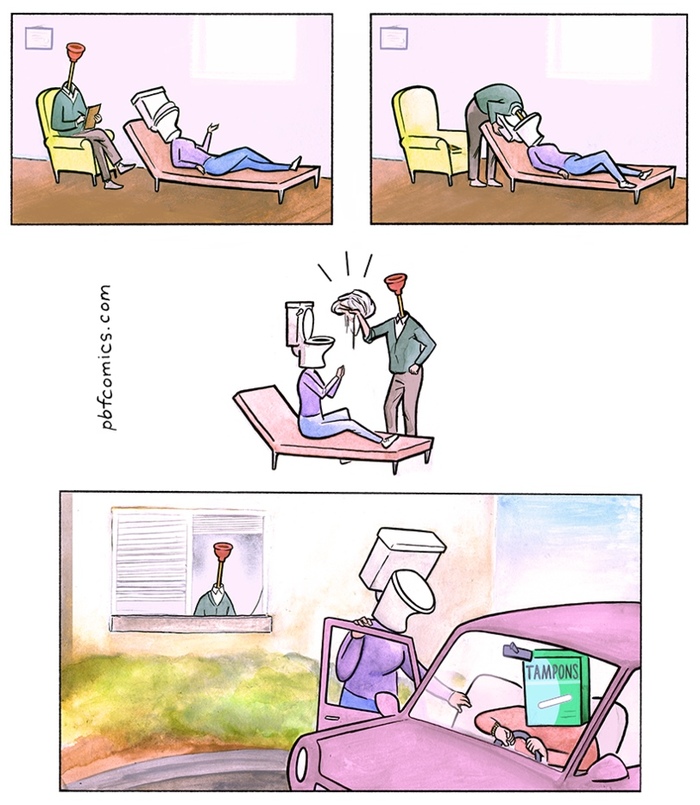 Cause - Comics, Pbfcomics, Perry Bible Fellowship, Psychotherapy