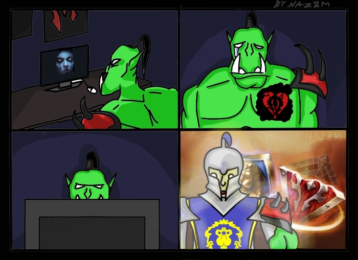 Reaction to the Faces of War - Sylvanas - My, Warcraft, Wow, World of warcraft, , Sylvanas Windrunner, Games, Memes