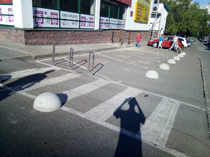 Стоянка для инвалидов. Добро пожаловать! г. Уфа.